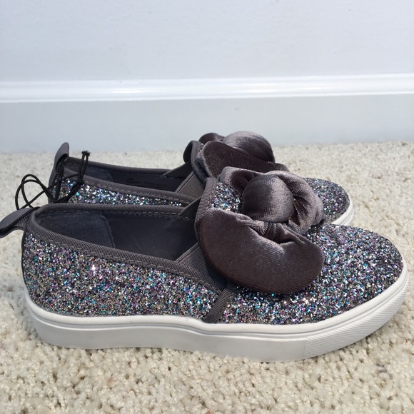 NWT Harper Canyon Girls Christie Glitter Slip-0n - Picture 4 of 8